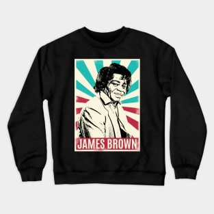 Vintage Retro James Brown Crewneck Sweatshirt